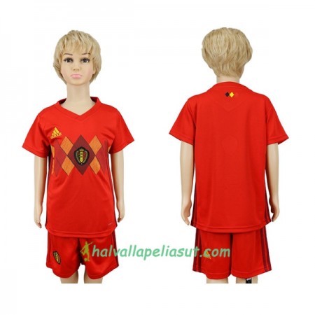 Jalkapallo Pelipaidat Belgia Lasten World Cup 2018 Kotipaita